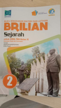 Image of Brilian sejarah SMA 2 : buku ringkasan materi dan latihan