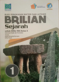 Image of Brilian  sejarah SMA 1 : buku ringkasan materi dan latihan