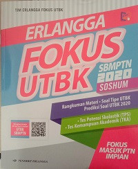 Image of Erlangga fokus UTBK SBMPTN 2020 soshum