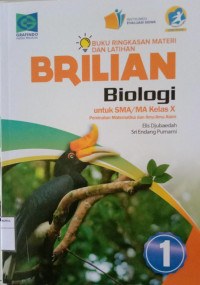 Image of Brilian biologi untuk SMA kelas X : Buku ringkasan materi dan latihan